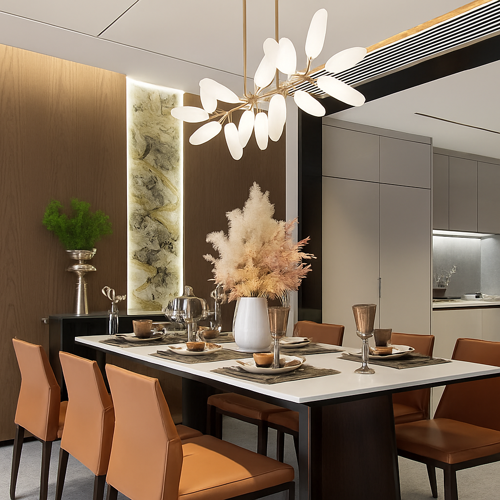 Modern glass pendant light for elegant interior decoration - view 6