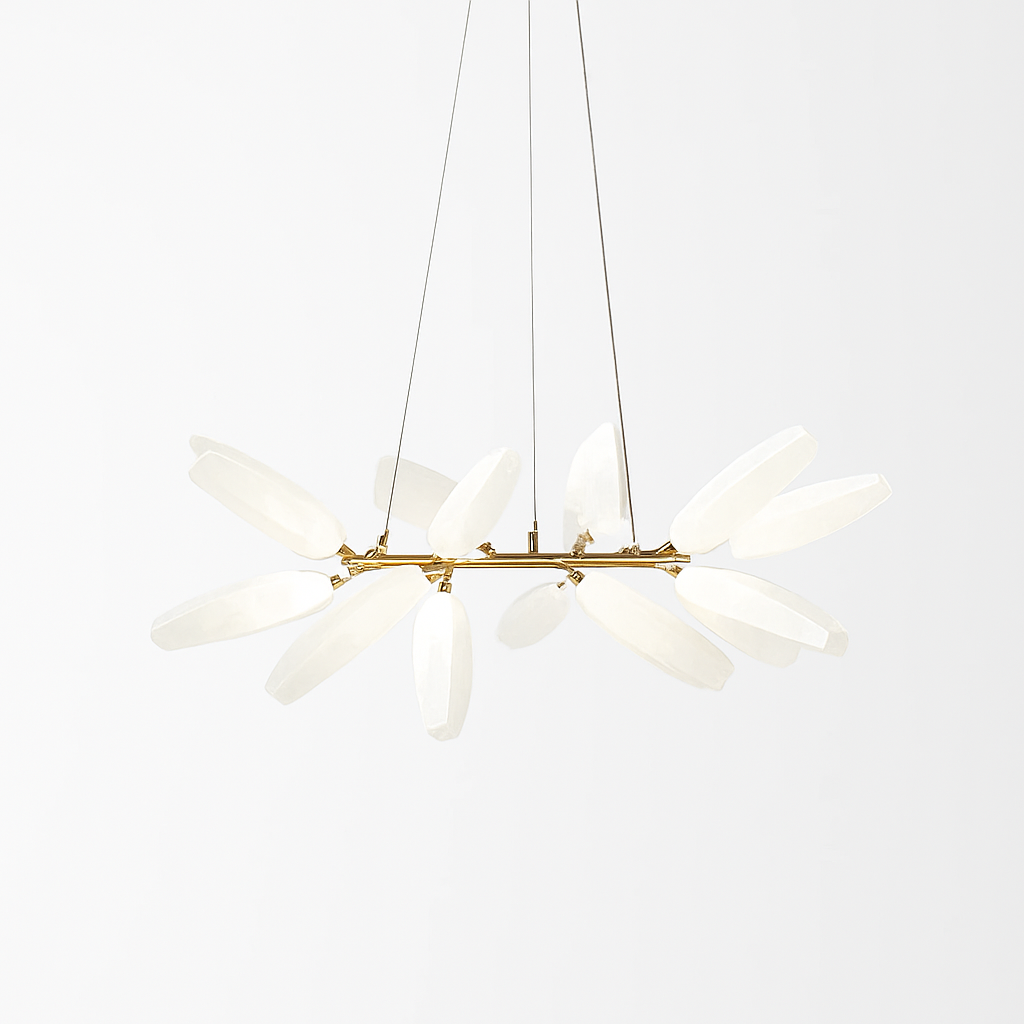 Modern glass pendant light for elegant interior decoration - B 14 Heads / 3 Color Light