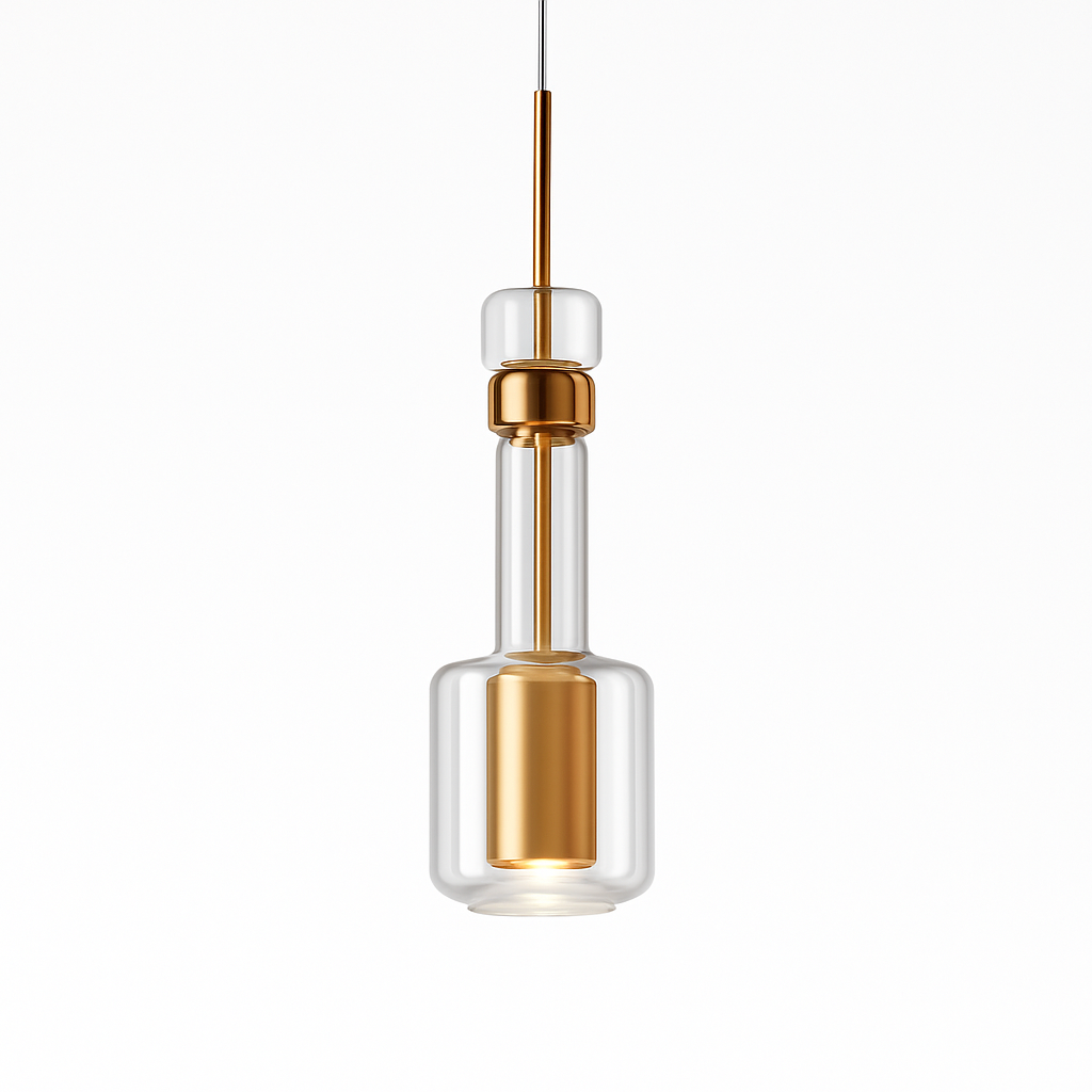 Glass pendant light for restaurants and creative decoration shops - view 4