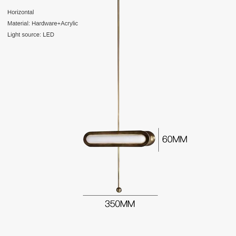 Minimalist pendant light modern design for elegant interior - view 8