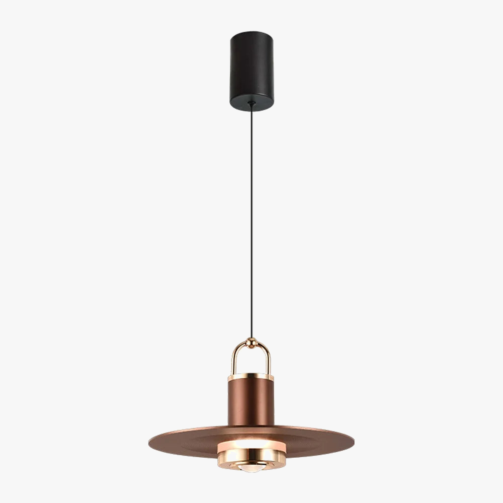 Modern metal pendant light for elegant interior lighting - view 7