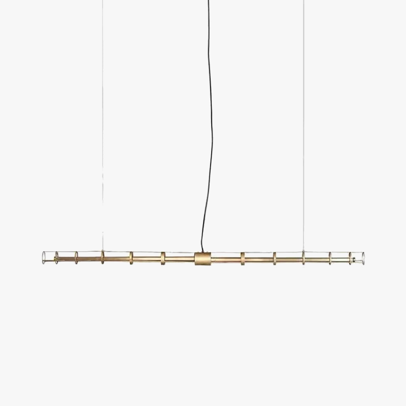 Modern glass pendant light for coffee bar and minimalist desk - view 6