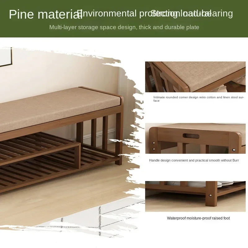 Light multifunction changing stool for entry and leisure - view 4