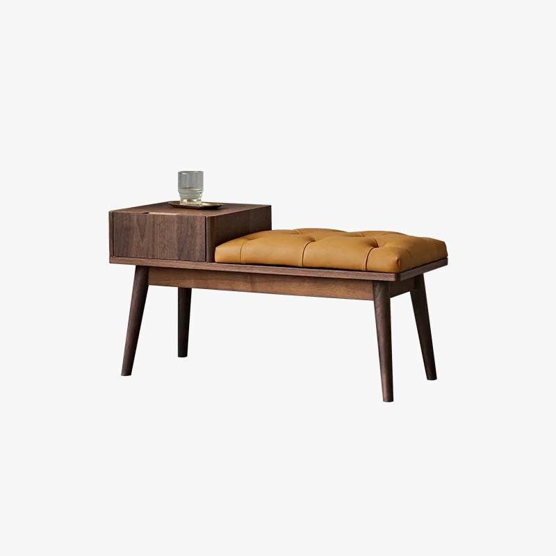 Nordic changing stools with modern design storage - view 4