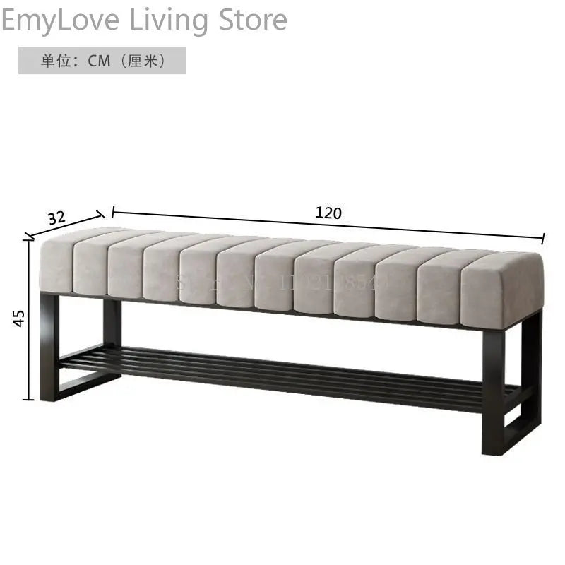 Modern Nordic changing stools furniture for living room and storage - view 10