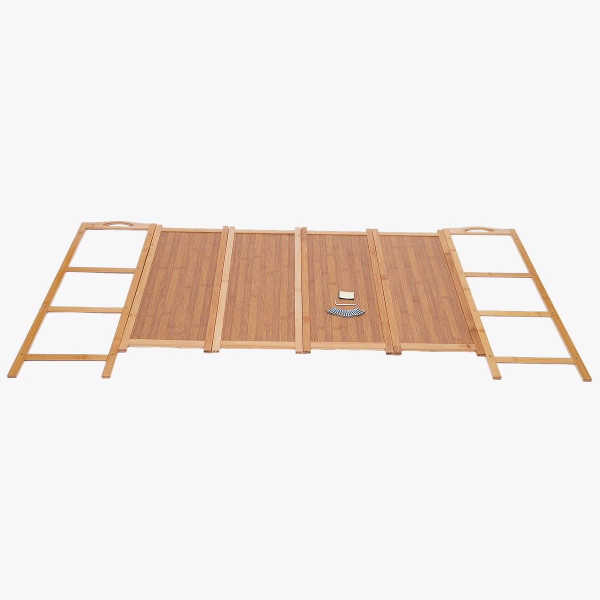 Four-level bamboo shoe shelf for multipurpose storage - view 4