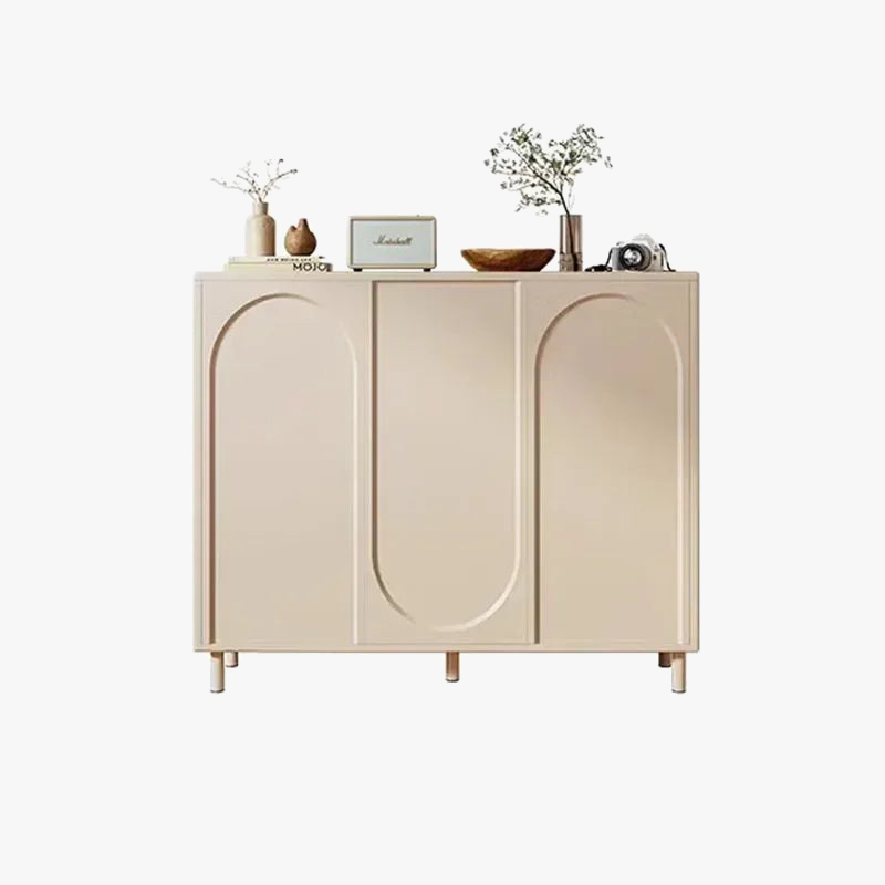 Modern adjustable wooden shoe shelf for storage - view 6