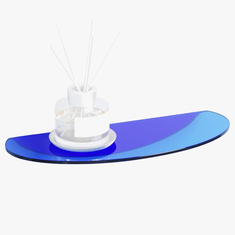Acrylic floating shelf for modern invisible storage - view 4