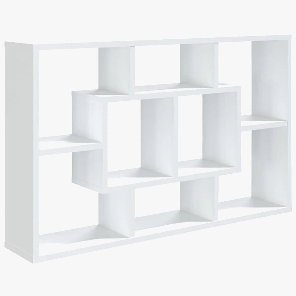 Wooden wall shelf engineering modern simple design for interior - view 2
