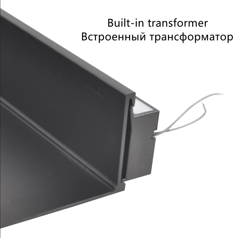 Aluminium light-filled wall shelf - view 5