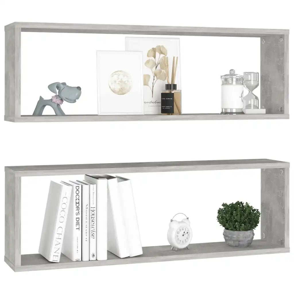 Modern cube wall shelves for minimalist interior decoration - view 3