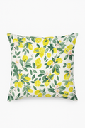Square pillowcase fresh style flowers 45 cm
