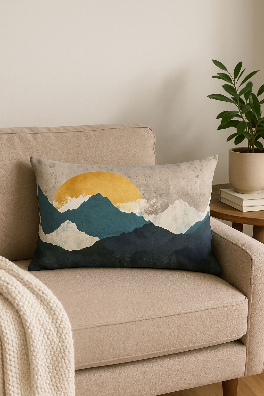 Decorative pillowcase in Chinese style polyester 30 x 50 cm - view 2