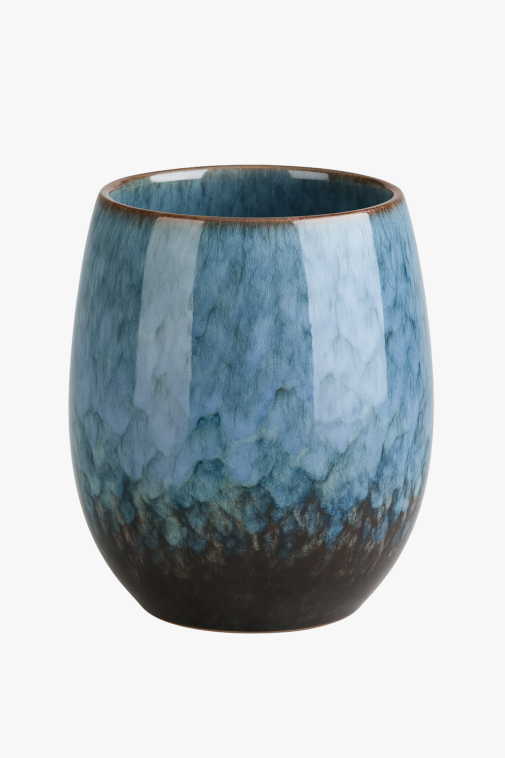 Ceramic cup tianmu style individual bowl