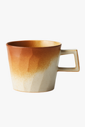 Coffee cup ceramic artisanal vintage style rustic