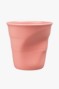 Coffee cup gres pleated hand vintage style