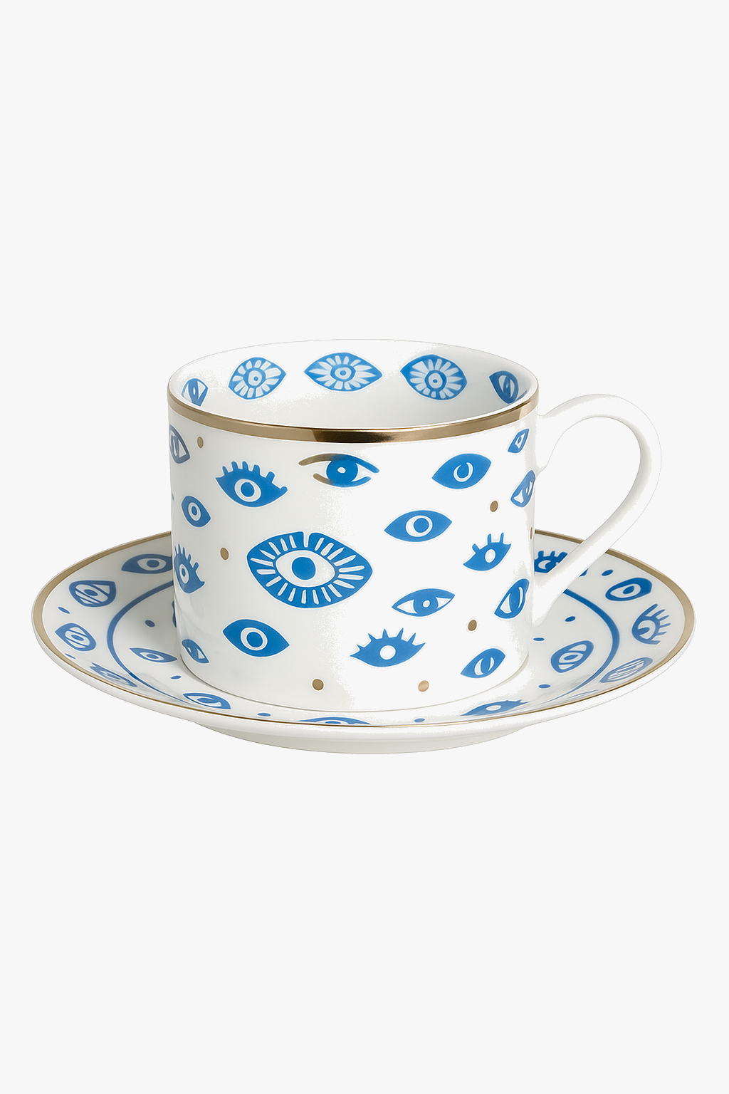 Coffee cup porcelain animal pattern doree europe finish