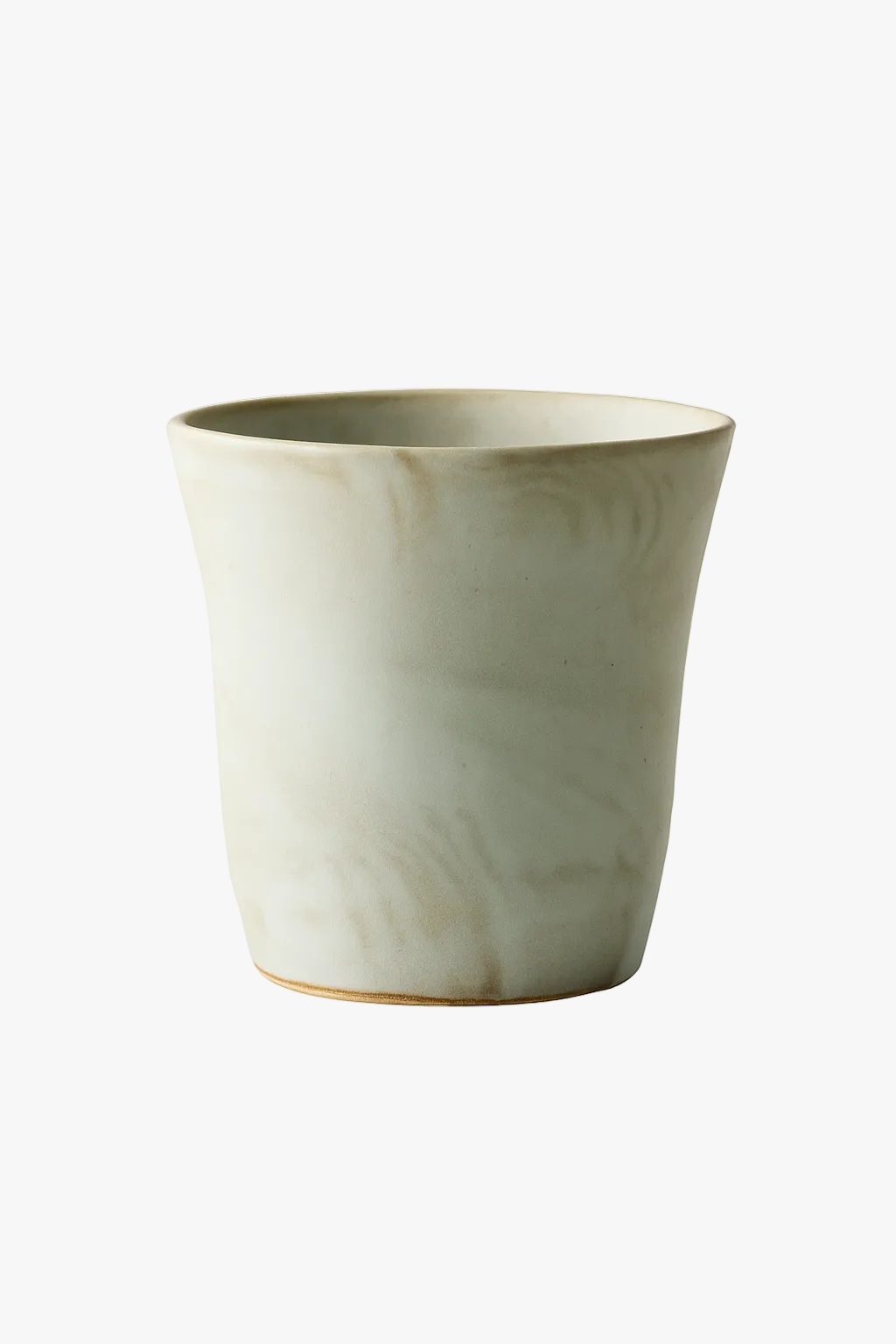 Ceramic cup twist pattern made hand comfortable daily