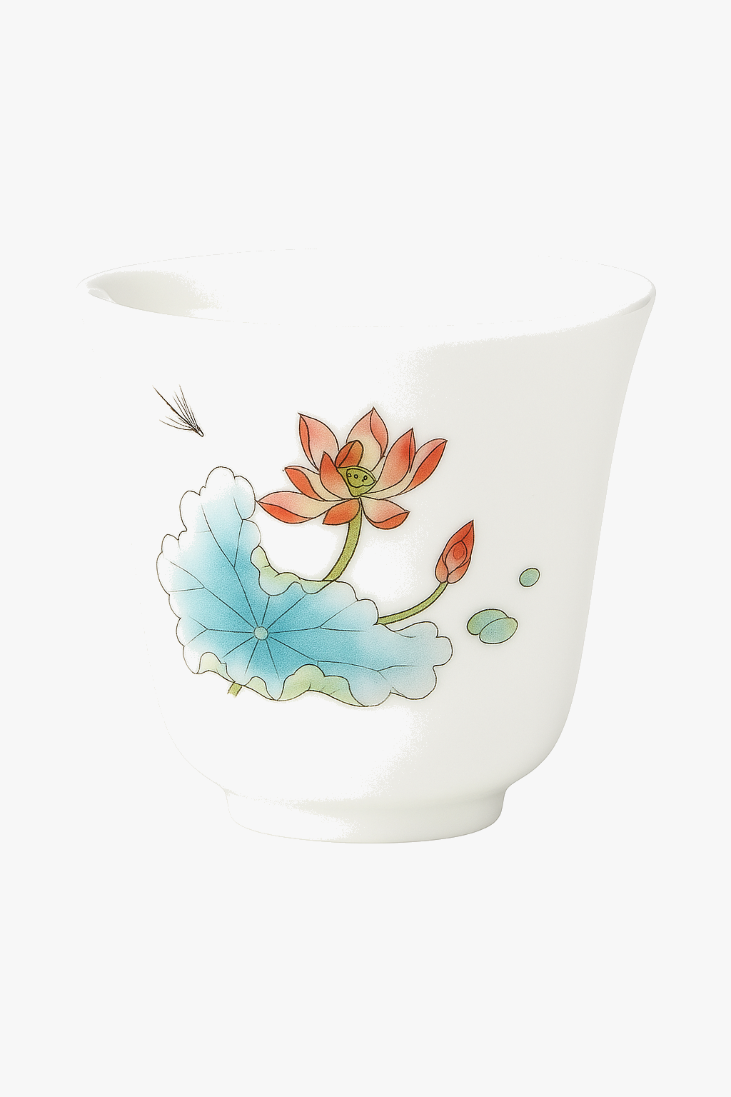 Chinese style ceramic tea cup hand painted