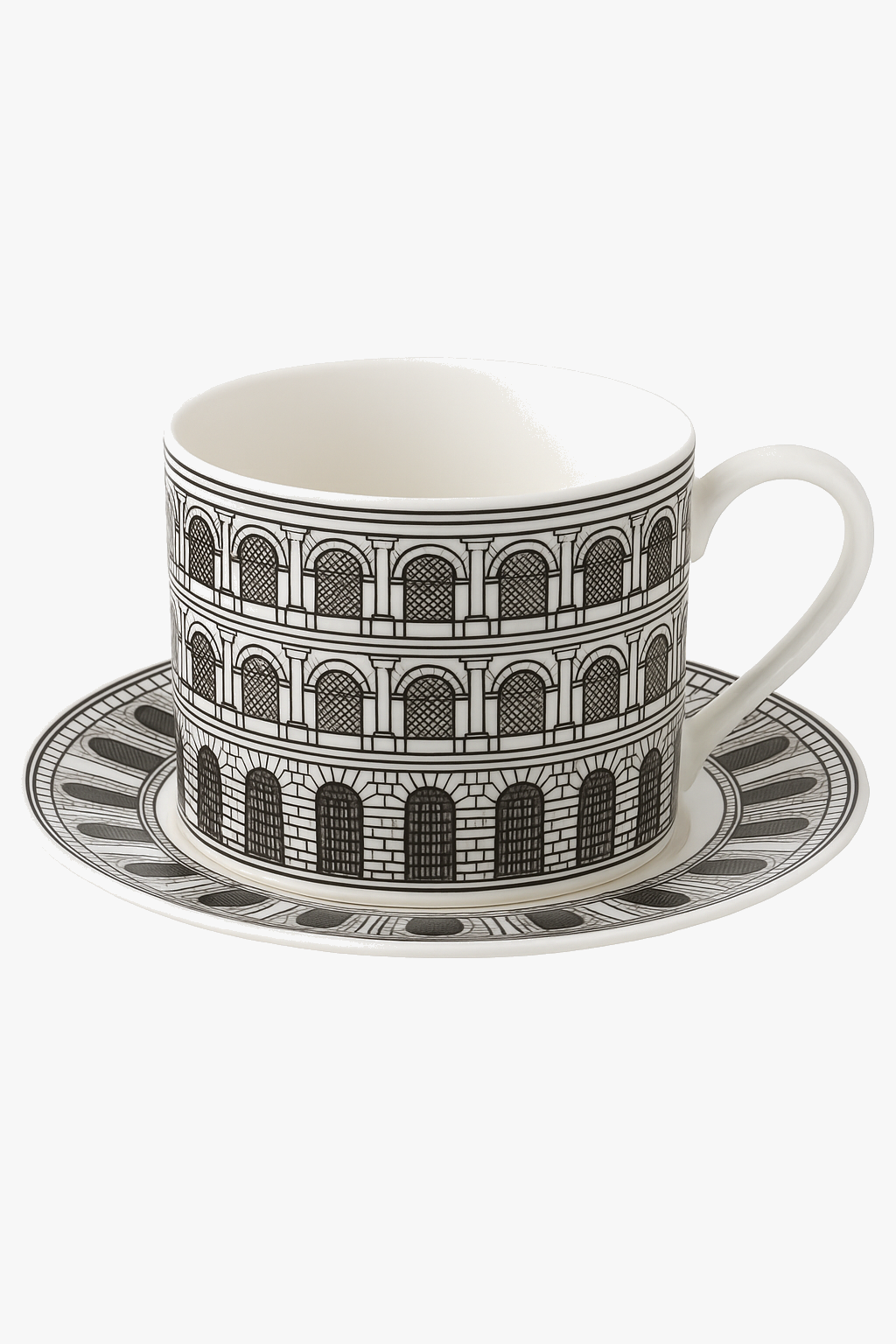 Mug ceramic animal pattern relief decorative gilding