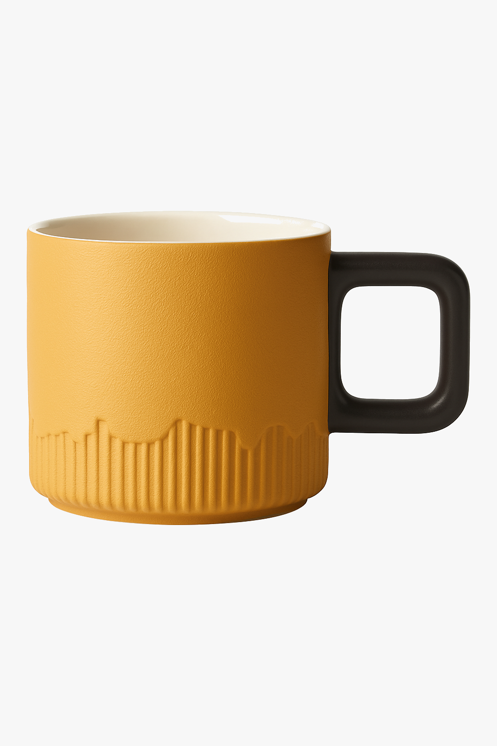 Tea cup ceramic degraded mini handle minimalist style