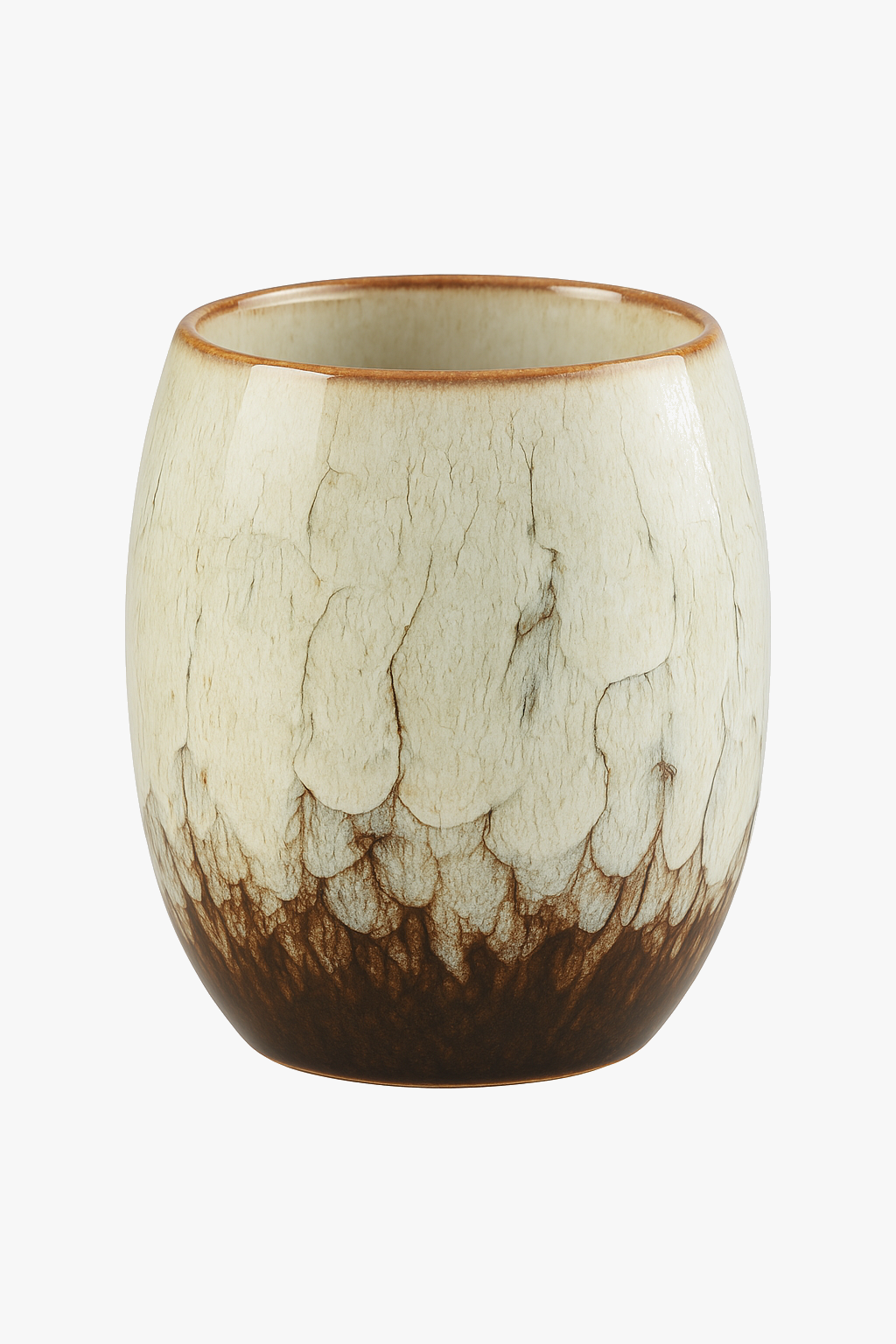 Contemporary Tianmu-Style Kung Fu Ceramic Teacup