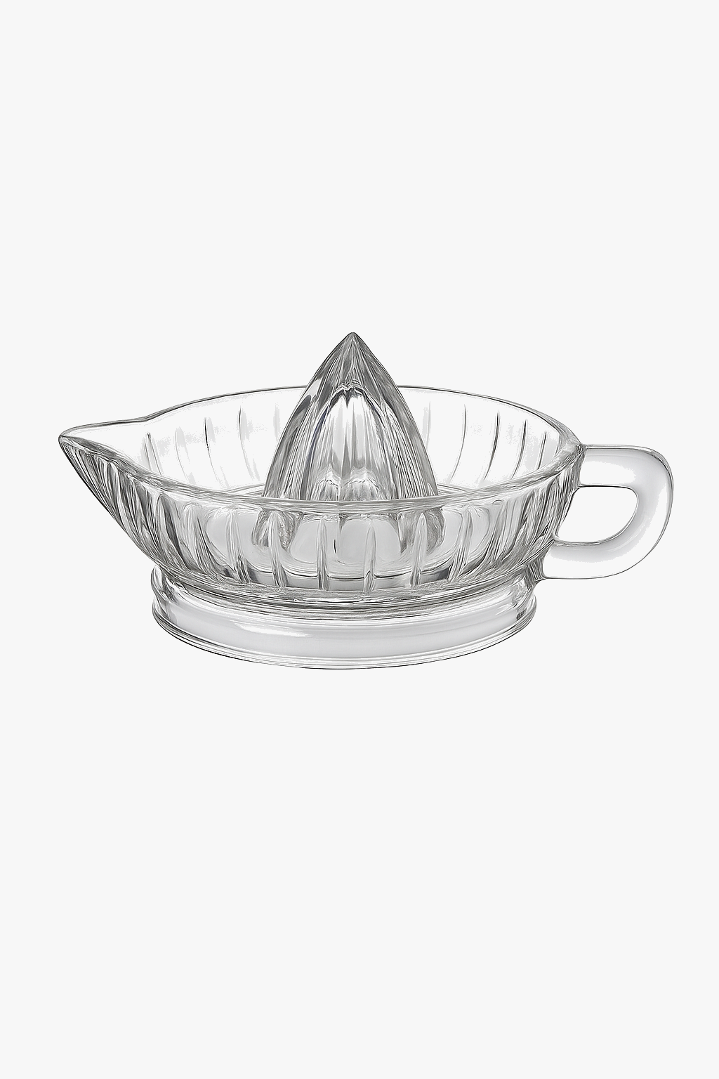 Retro relief glass cups for hot drinks