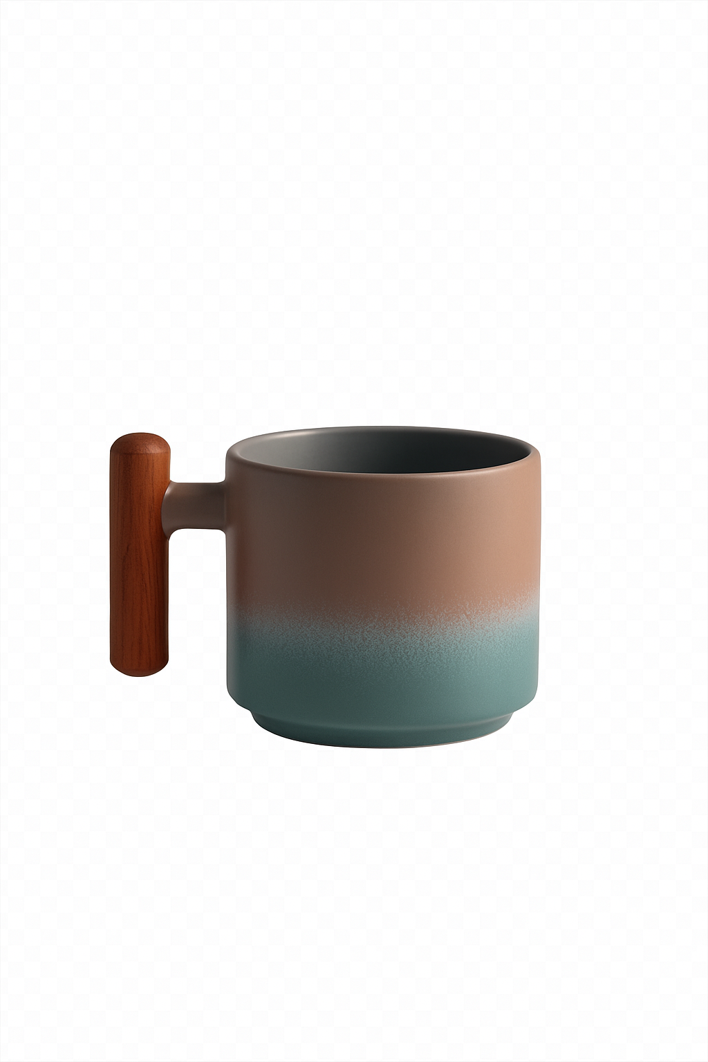 Italian style minimalist espresso wood cups 90ml