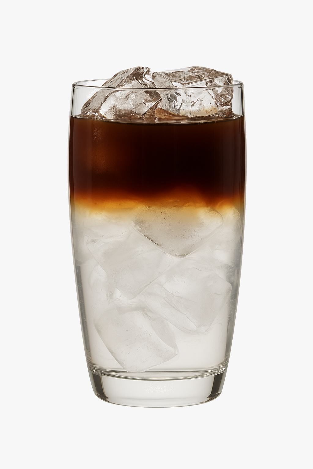 Double wall glass cups, handcrafted style (set of 6)
