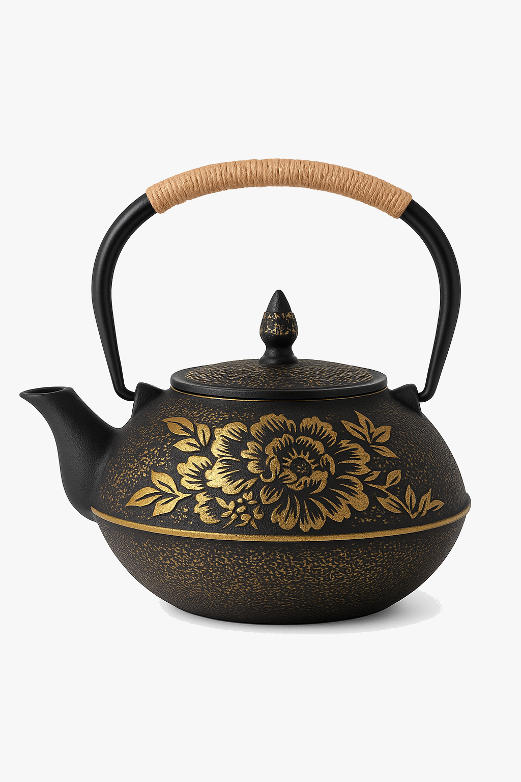 Japanese Teiere cast emaillee with infuser 800ml