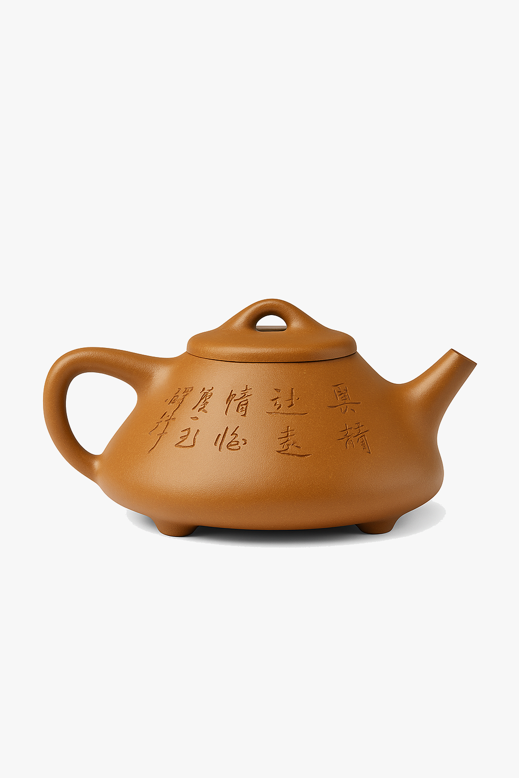 Artisanal clay pot violet style shippingiao kung fu
