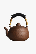Chinese zen style ceramic teapot, individual handcrafted