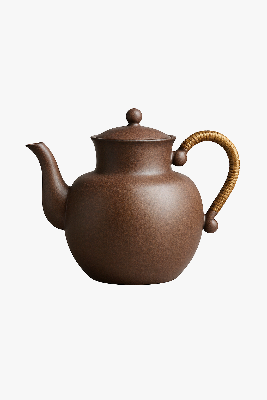 Ceramic teapot style zen retro rock artisanal