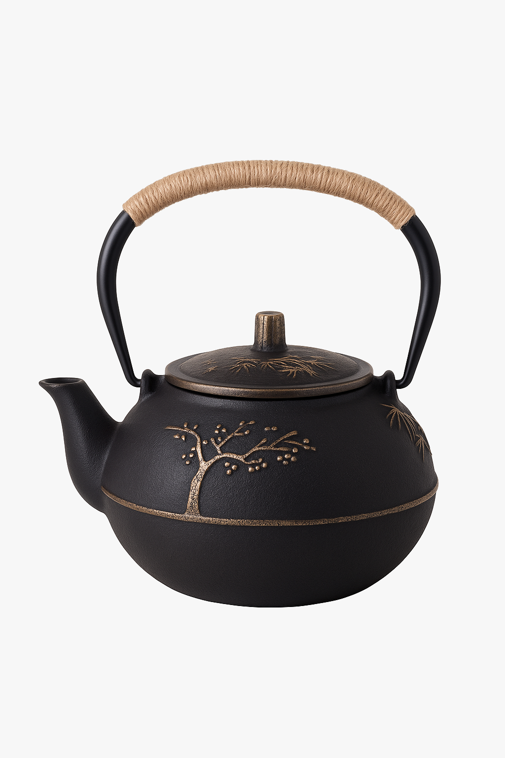 Japanese cast iron teapot with infuser mesh 750ml