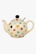 Teapot London pottery pattern peas ceramic English style