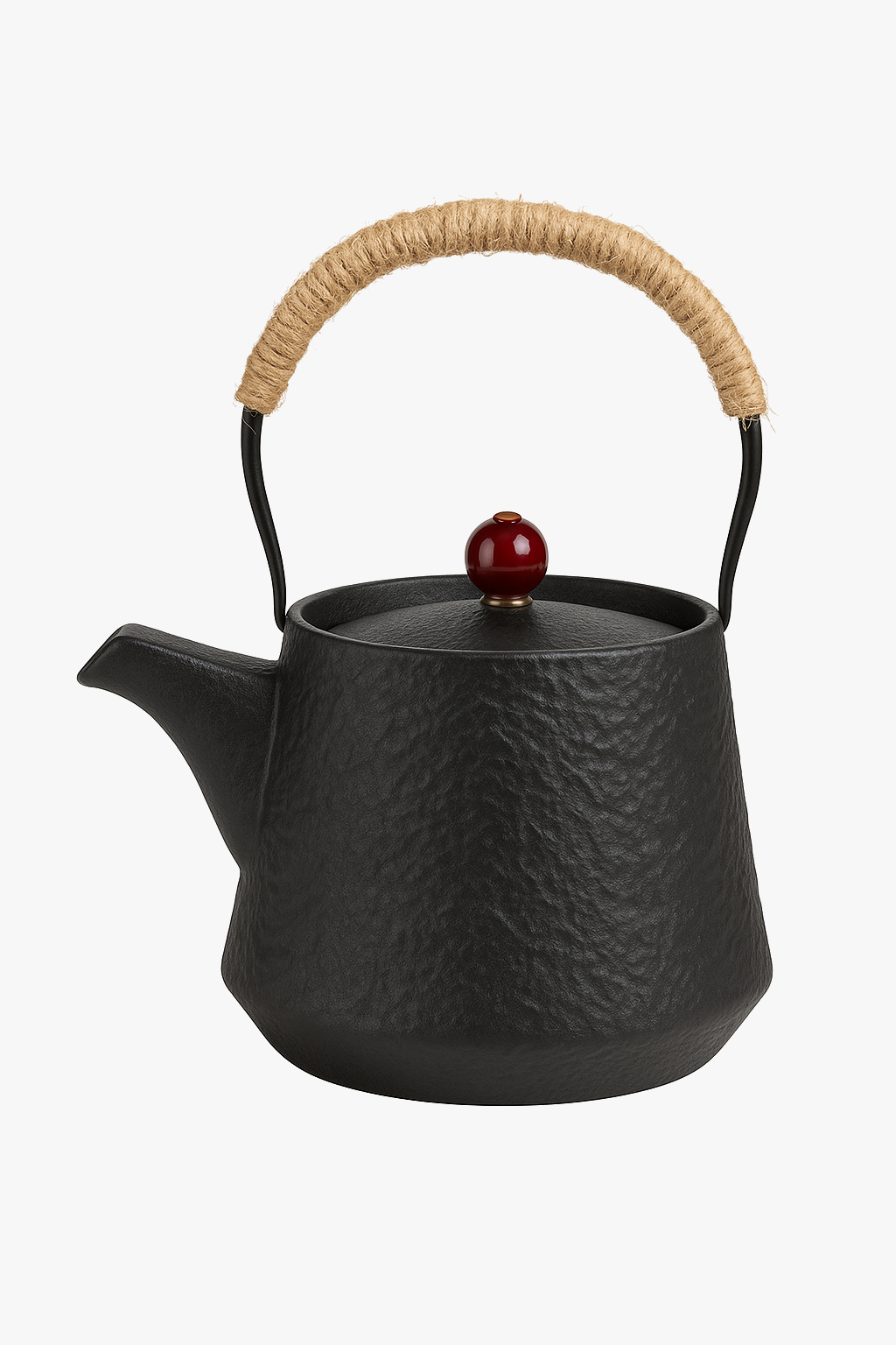 Japanese style porcelain teapot retro kung fu artisanal