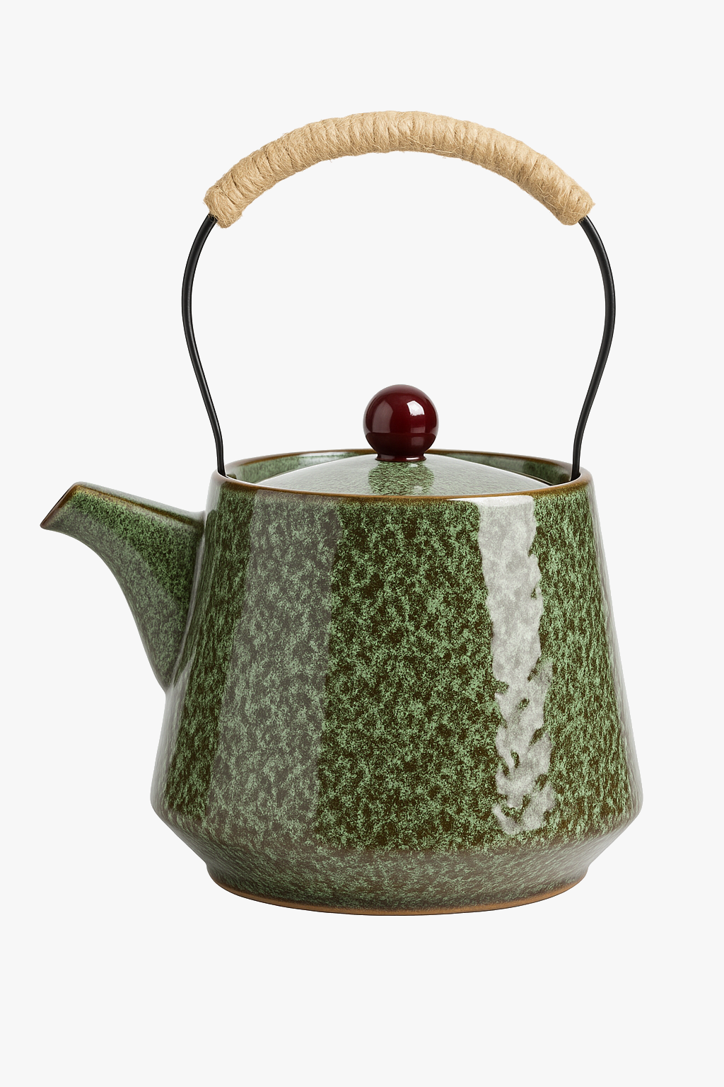 Teapot ceramic Japanese style retro kungfu handmade
