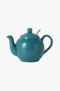 Farmhouse Ceramic Teapot with Stainless Steel Filter