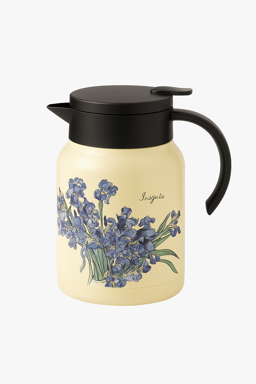 Panda Stainless Steel Insulated Teapot, 1L Large Capacity