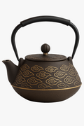 Japanese stone cast-iron pattern clouds with infuser