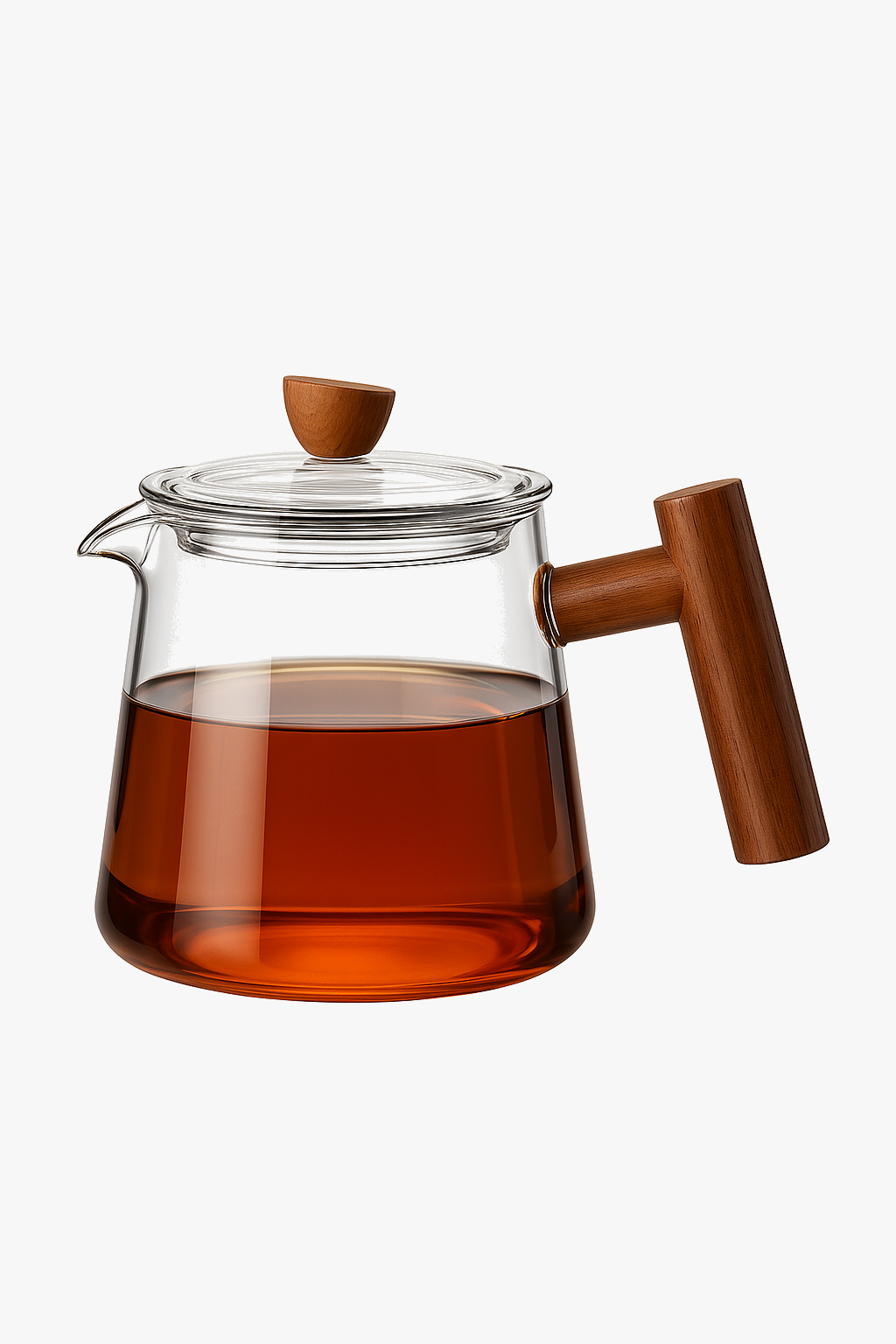 Japanese Heat-Resistant Glass Gaiwan Teapot for Pu-erh Tea