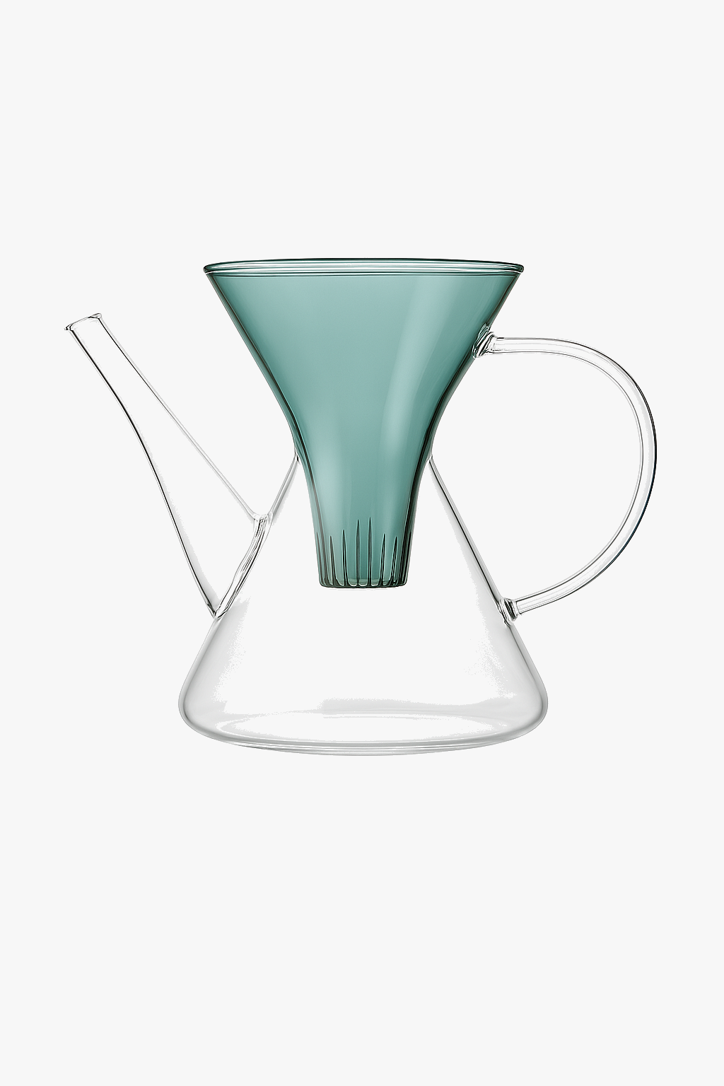 Kung Fu Teapot in Quick-Infusion Glass with Integrated Filter