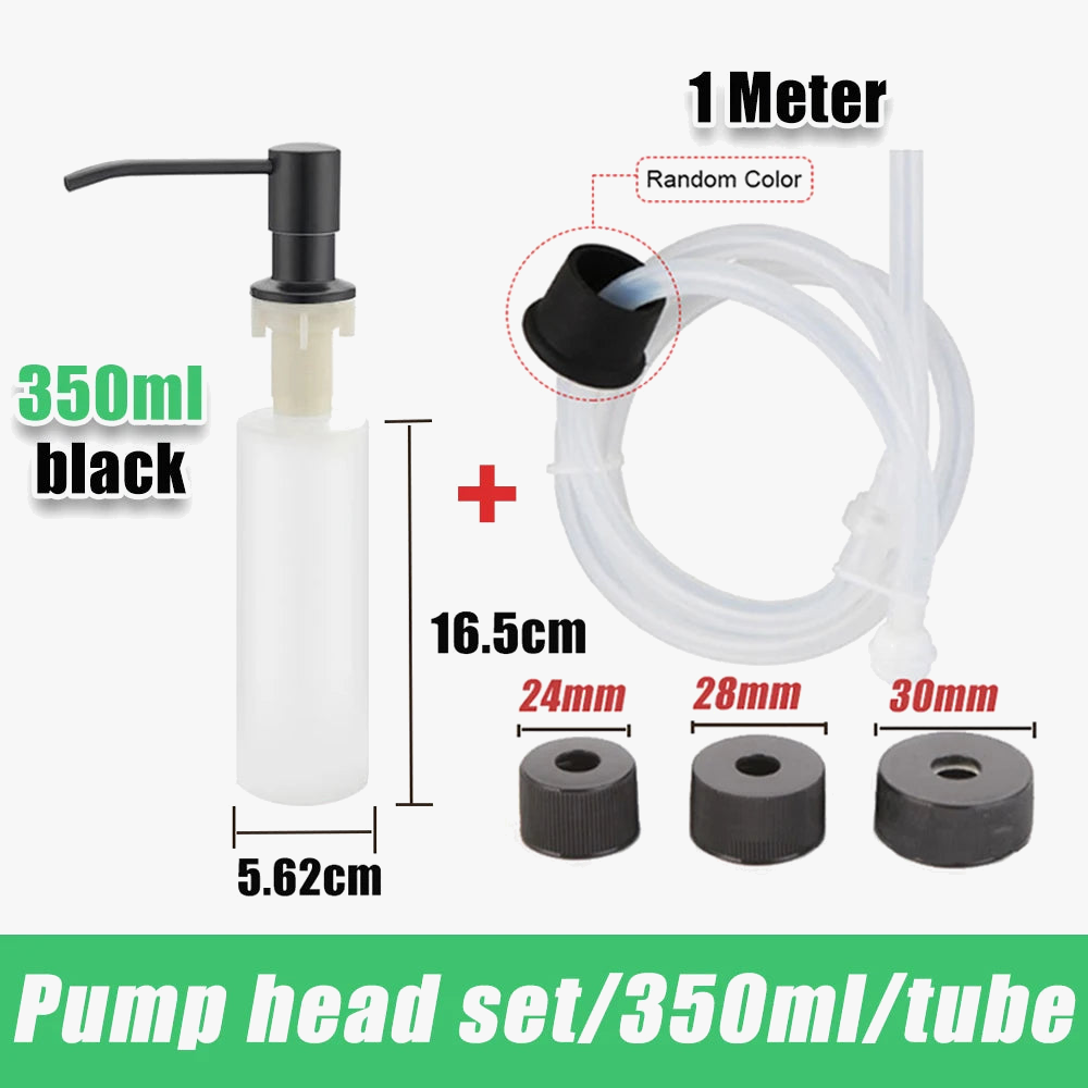 Tube dextension distributeur savon acier inoxydable pompe pression 350 500 ml - view 6