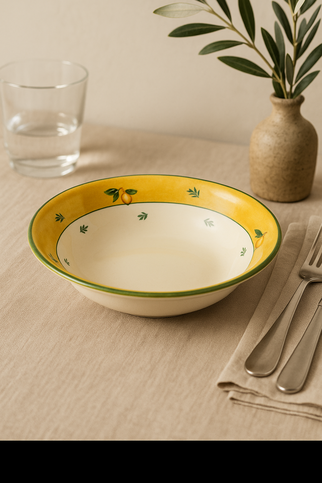 Classic Ceramic Nordic-Style Retro Floral Basket - view 2