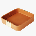 Empty valet pocket luxury multi-use leather imitation to organize small items