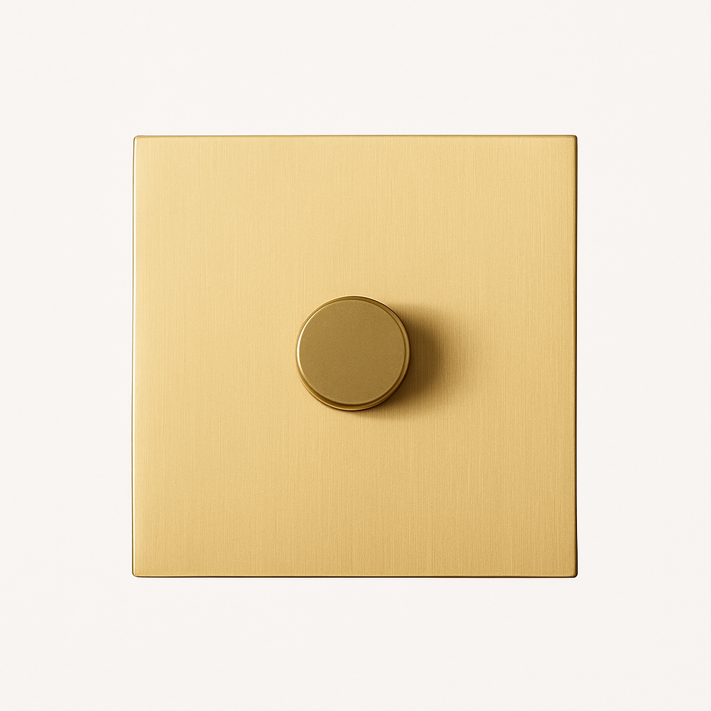 Variator in brushed gold steel