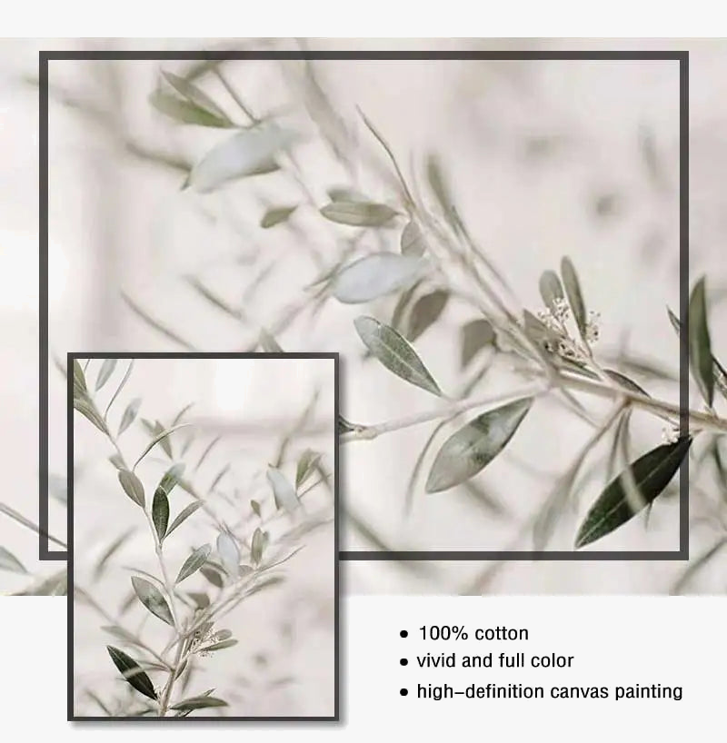 Vase bohemian canvas painting wall art for modern decoration - view 7
