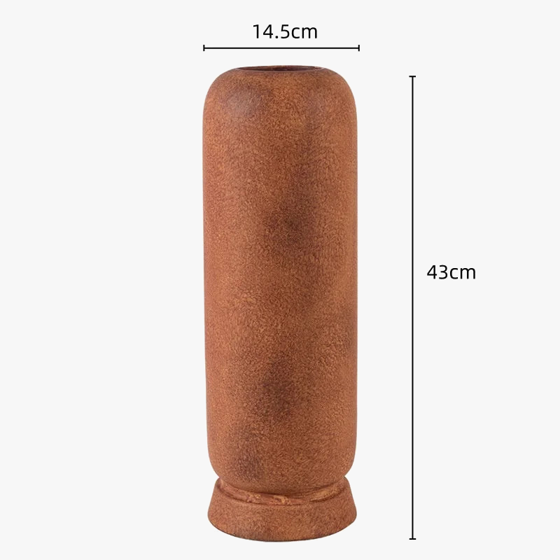 Ceramic geometric vase for artisanal floral decoration - view 8