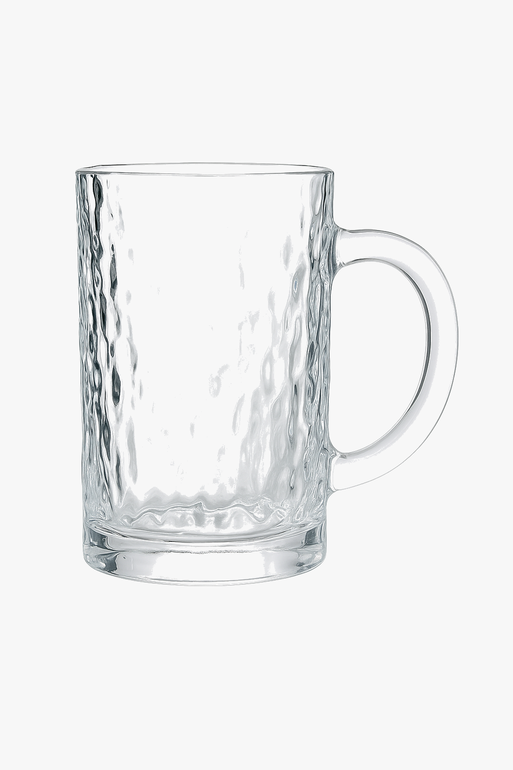 Glass with beer thick large capacity style bar