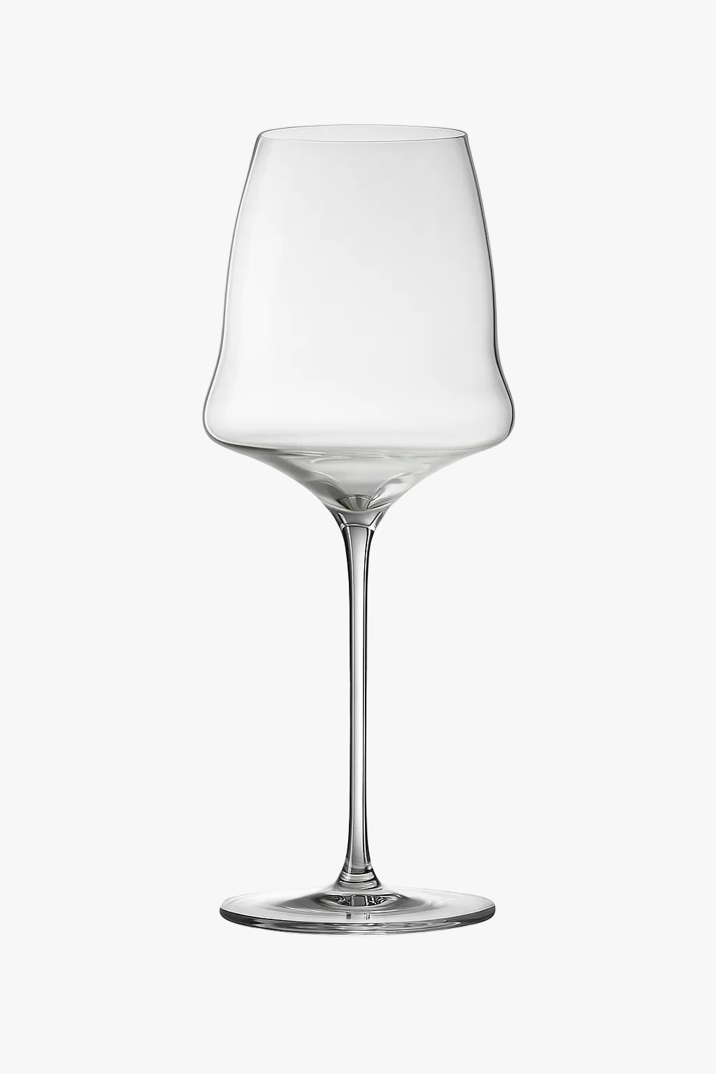 Light hand made fine champagne glass